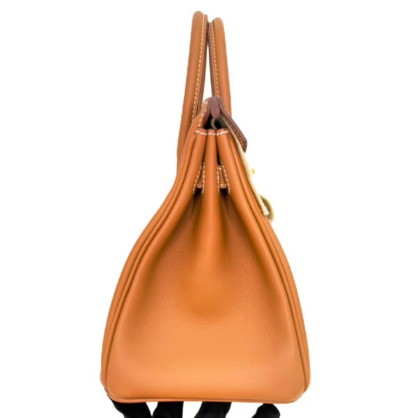 Hermès Birkin 25 99% New Golden Brown Handbag U Stamp SW - Image 4