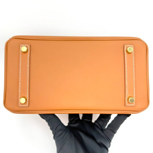 Hermès Birkin 25 99% New Golden Brown Handbag U Stamp SW - Image 5