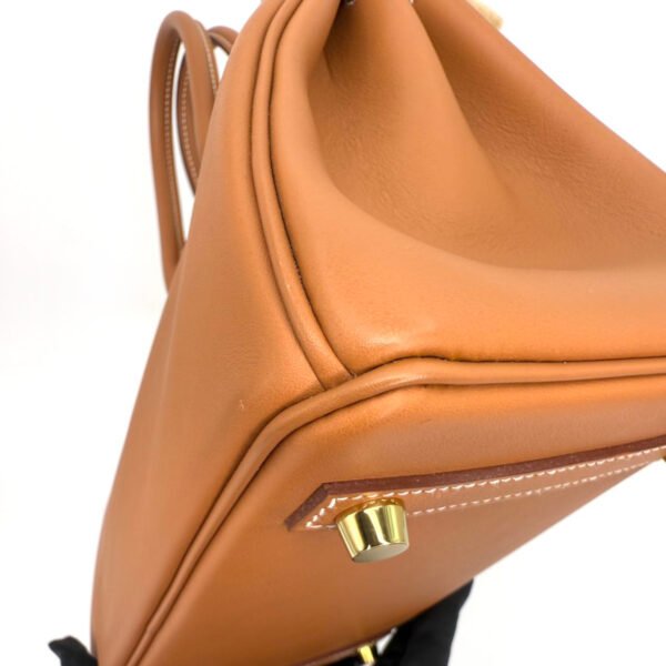 Hermès Birkin 25 99% New Golden Brown Handbag U Stamp SW - Image 6
