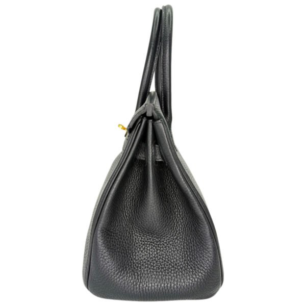 Hermès Birkin 30 98% NEW Black Handbag T Stamp TG - Image 3
