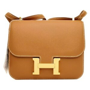 Hermès Constance 19 99% NEW Gold Crossbody bag D Stamp EC