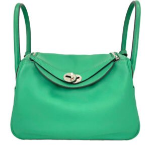 Hermès Lindy 26 99% NEW Mint Green Handbag Z Stamp SW