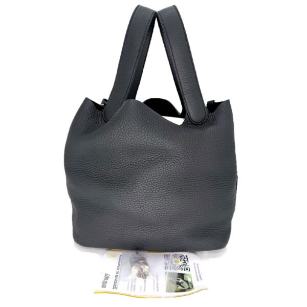 Hermès Picotin Lock 22 99% NEW Black Handbag Y Stamp - Image 2