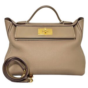 Hermès 24/24 Bag Small 99% New Elephant Grey Handbag Y Stamp TOGO