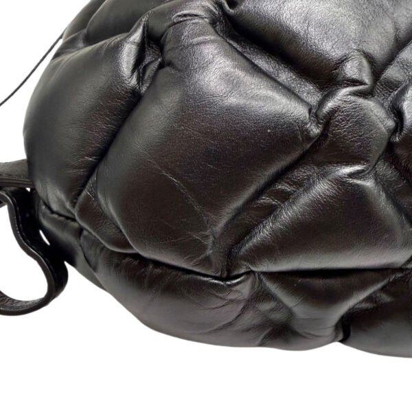 Chanel Coco Neige Puffy Small 99% New Black Backpack 23 Series Lambskin Leather - Image 7