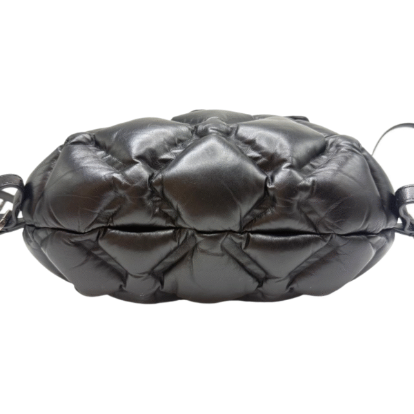 Chanel Coco Neige Puffy Small 99% New Black Backpack 23 Series Lambskin Leather - Image 5