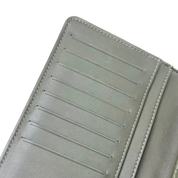 Chanel Le Boy Long Bi-Fold Wallet Black with Gold Hardware 24 Series Pebbled Calfskin - Image 7