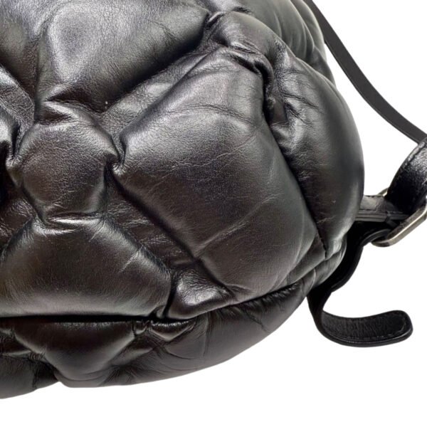 Chanel Coco Neige Puffy Small 99% New Black Backpack 23 Series Lambskin Leather - Image 6