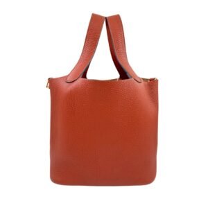 Hermès Picotin Lock 18 99% NEW Pumpkin Orange Handbag Z Stamp TC