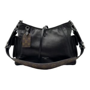 Louis Vuitton Carryall Cargo Vibe PM Black Lambskin Crossbody Bag